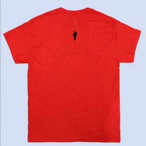 Billie eilish red t-shirt